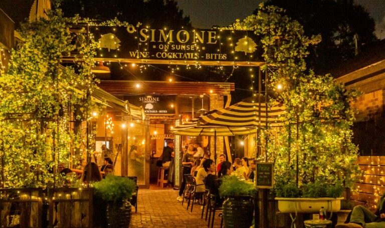 SEO for small businesses in 2025 — local restaurant at night showing strong online visibility