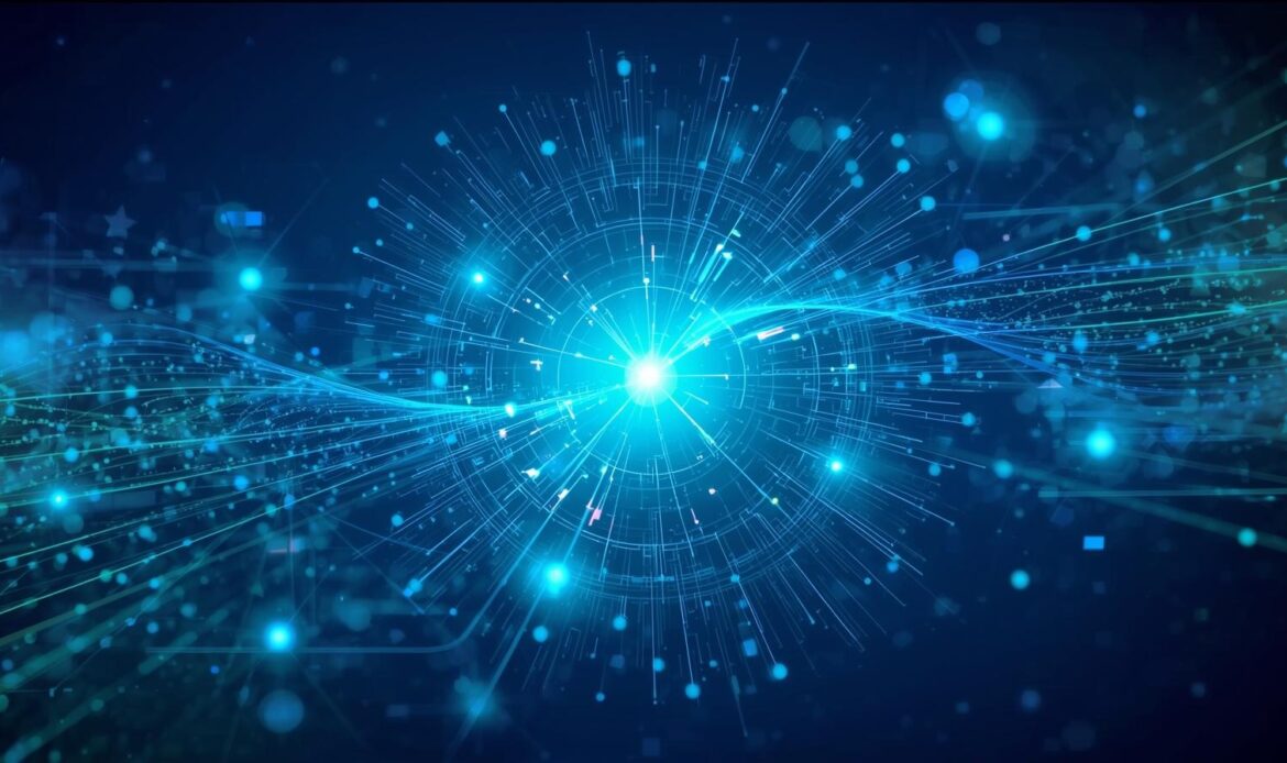 Google local ranking concept with digital network background