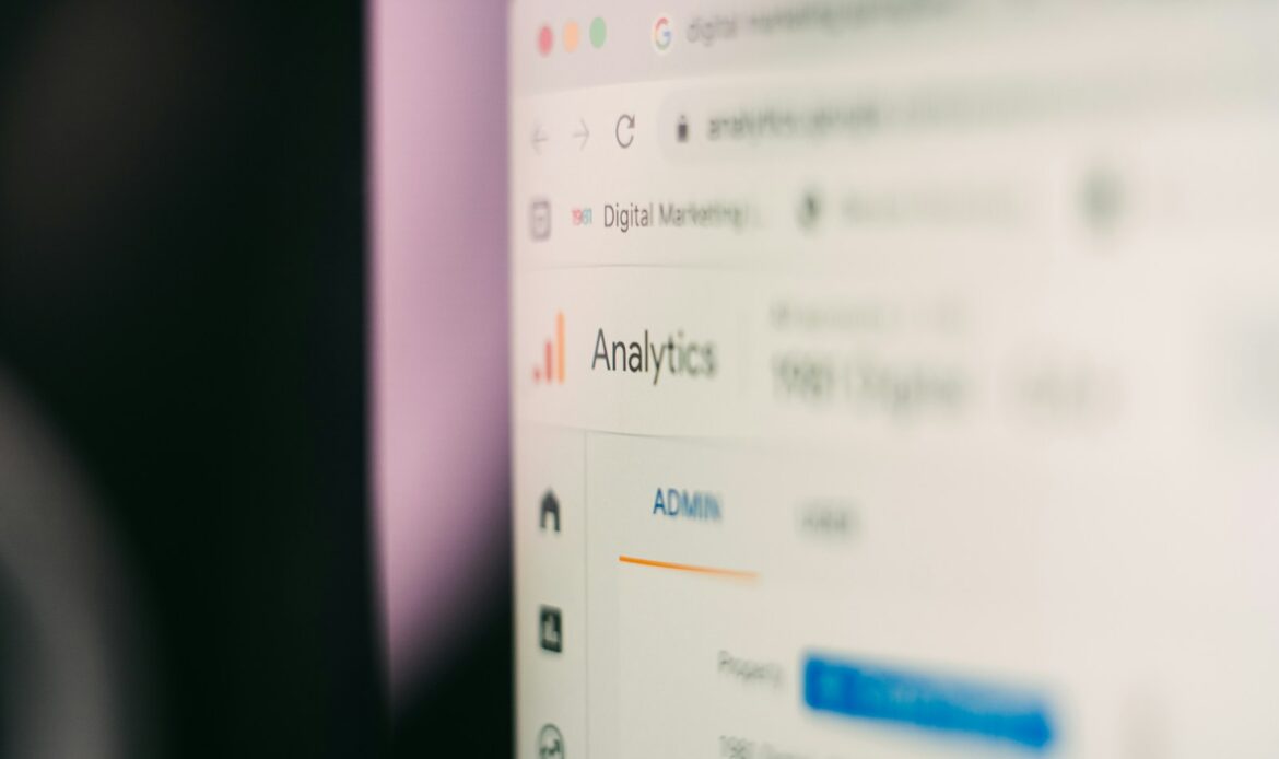 local SEO audit Houston analytics dashboard showing performance and tracking data