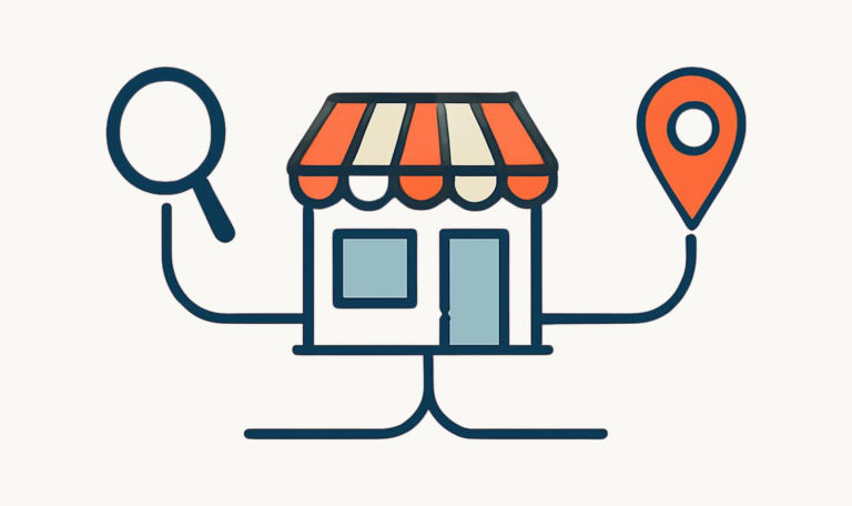 Google Business Profile category connecting a business to local search results