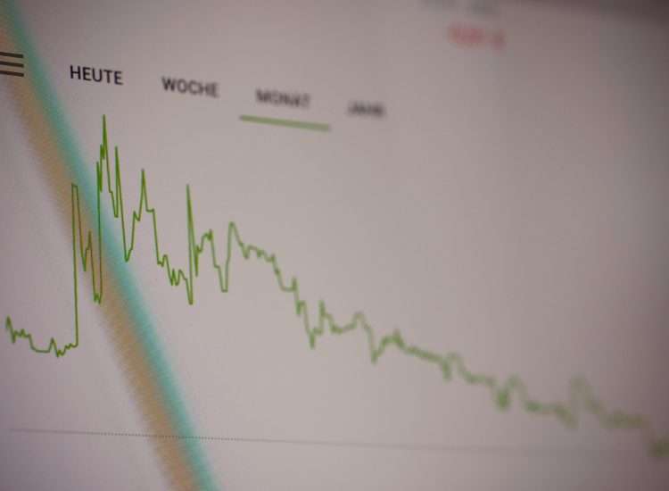 SEO audit and consulting analytics graph showing website performance trends