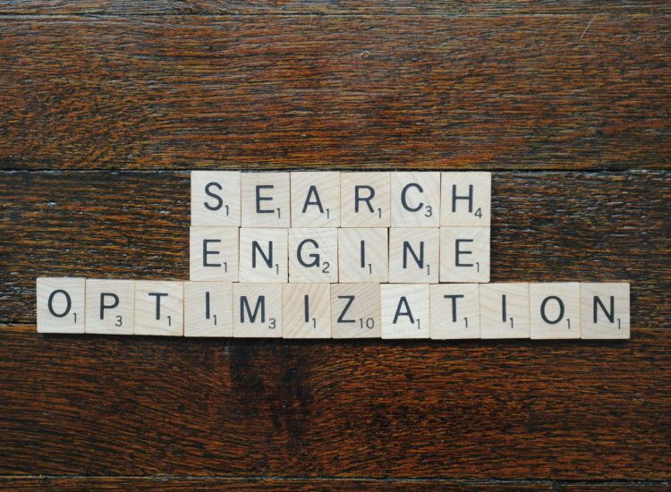 SEO content strategy in Houston represented with search engine optimization text blocks